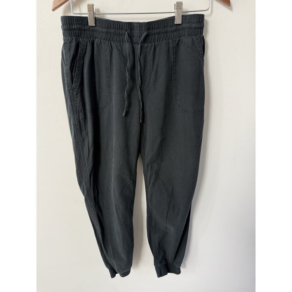 Hollister High Rise Cargo Jogger S Black Womens Classic Stretch Tapered Casual